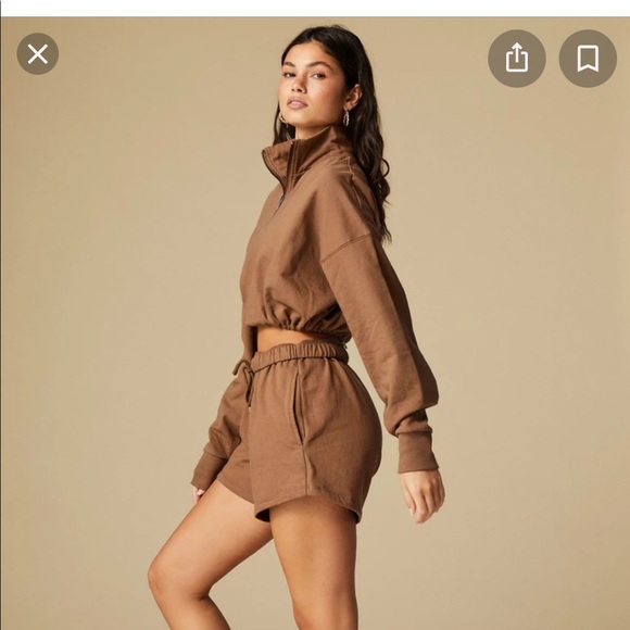 Tan lines SANTA BARBARA SWEATSHIRT- mocha - Picture 5 of 11